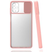 Resim Effox Galaxy Uyumlu A51 Kılıf Lensi Kapak - Pembe Açık Pembe Açık 