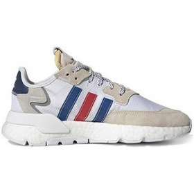 Resim Adidas Eh1293 Nıte Jogger Erkek Spor Ayakkabı Beyaz - Gri - Kırmızı 