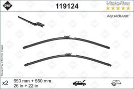 Resim SILECEK SUPURGESI TAKIMI 650mm / 550mm MERCEDES SL-CLASS R231 12 ISITMALI SWF 