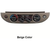 Resim Chuangyinshop Toyota Camry 2003 2006 Bej Kahverengi Klima Kontrol Paneli Switch Bezel Vant 