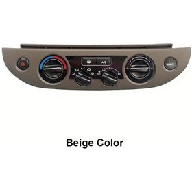 Resim Chuangyinshop Toyota Camry 2003 2006 Bej Kahverengi Klima Kontrol Paneli Switch Bezel Vant 