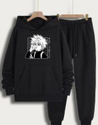 Resim trendypassion Unisex Killua Zoldyck Baskılı Eşofman Takımı 