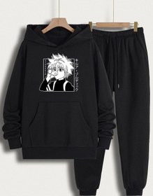 Resim trendypassion Unisex Killua Zoldyck Baskılı Eşofman Takımı 