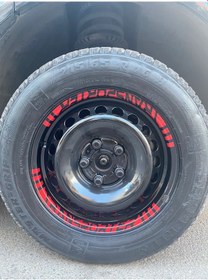 Resim transporter Jant şeridi (kırmızı) 