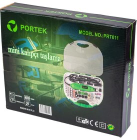Resim Portek Mini Taşlama Seti Kalıpçı 180W PRT011 