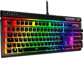Resim HyperX Alloy Elite 2 – Mekanik oyun klavyesi, yazılım kontrollü aydınlatma ve makro ayarı, ABS puding tuşları, medya kontrolü, RGB arka plan aydınlatması. Doğrusal anahtar, HyperX Red 