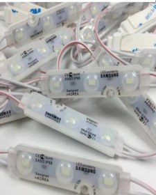 Resim Samsung 3'lü Led Modül Beyaz 10 Adet 