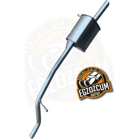 Resim Egzozcum Peugeot 301 Arka Borulu Susturucu Egzoz Pejo Arka Eksoz 