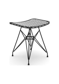 Resim Knsz kafes tel sandalyesi taburesi 1 li mutlu syhtalen ofis cafe bahçe mutfak 