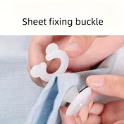 Resim 4 adet/8 adet/12 adet Perde Kısaltma Aracı, Kesme Gerektirmez, Dikiş Gerektirmez, Çıkarılabilir Sabit Toka, Perde Kumaşı, Alt, Uzun ve Kısa Kenar Tokası, Çok Fonksiyonlu Toka, Sıkma Bağlantısı, Dikiş Malzemeleri ve Malzemeleri 