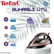 Resim Tefal Ultimate Pure Buharlı Ütü Siyah Bronz 