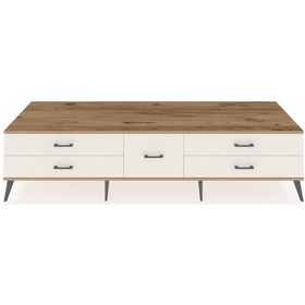 Resim Kronos Tv Ünitesi 5 Çekmeceli 220x59x51 Çam-çam/aytaşı Atlas Çam/aytası - Atlas Çam 