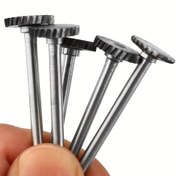 Resim 3mm Saplı Tungsten Çelik Taşlama Başlığı, Sert Alaşımlı Döner Dosya Ahşap İşleme Metal Oyma Yuva Oyma Frezeleme Ucu için T-Şekilli 