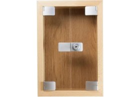 Resim Dizaynaks Cam Kapak Menteşesi U Tipi-Bronz Antik Kaplamalı 