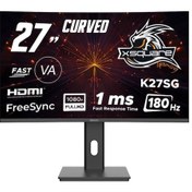Resim Dexim 27" DMT008 Fhd 180hz 1ms Hdmı+dp K27SG Freesync Adaptive Sync Curved Va Gaming Pivot Monitör 