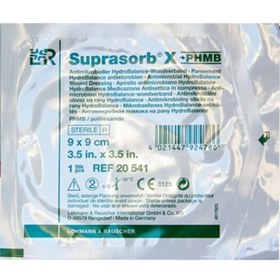 Resim LR Suprasorb X Phmb Antimikrobiyal Hydrobalance Yara Örtüsü 9 x 9 CM 