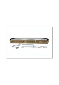 Resim Omsa Line Citroen C5 Aircross Yan Basamak 2017 Sonrası Blackline Mat Siyah Alüminyum Alınlı Yan Koruma Basamak 