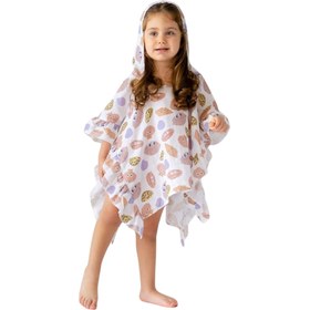 Resim Mama Yoyo Shell Desenli Müslin Panço - Çok Renkli / 1-2 Yaş 