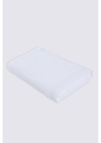 Resim Ecocotton Elena Ayak Havlusu 50x80 Beyaz Çok Renkli 