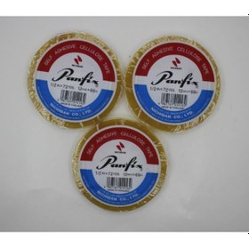 Resim Panfix Şeffaf Bant 12 X 66 Mt 3adet 