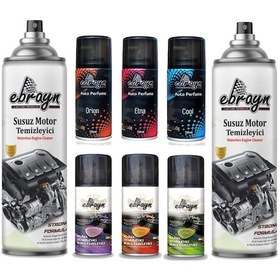 Resim 2 Adet Motor Temizleyici 3 Ad Klima Temizleyici 3 Ad Koku Ebrayn 