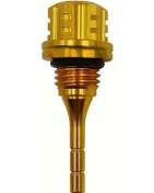 Resim Dream011 Dayanıklı Alüminyum Alaşım Gy6 Bws 125cc Motor Yağ Çubuğu Kapağı Altın Renk 