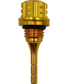 Resim Dream011 Dayanıklı Alüminyum Alaşım Gy6 Bws 125cc Motor Yağ Çubuğu Kapağı Altın Renk 