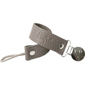 Resim Kidful Bitkisel Boyalı Emzik Askısı - Cloud Bej - Mavi 