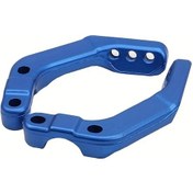 Resim Hightower Mavi 2 Adet Ayarlanabilir Alüminyum Motosiklet El Koruma Braketi - Sağlam Yapı 