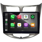Resim Oskodi Hyundai Accent Blue Android Carplay Multimedya 2011-2019 6gb Ram + 128gb Hafıza 