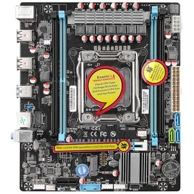 Resim Esonic Boxd X99f-2011ek Intel Socket 2011-v3 Xeon E5 Ddr4 Dımms Slots, Max.64gb Intel H81 X99 Chipset Anakart 