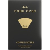 Resim melitta 1x4® Pour Over Kahve Filtre Kağıdı 