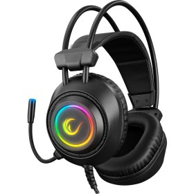 Resim Rampage Rm-k19 Ragıng Plus Siyah Usb 7,1 Rgb Ledli Oyuncu Kulaklı 