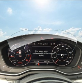 Resim Audi Q8 2019-2024 Model Direksiyon Arkası Gösterge Ekran Koruma 