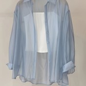 Resim Şık Düz Renkli Uzun Kollu Yaka Düğmeli Ön Hırka, Polyester Spandex Karışımı, Düzenli Kesim, Tek Düğmeli Plaket, Kemer Olmadan, Yetişkin Kadınlar İçin, Bahar/Yaz/Sonbahar Mevsimi 