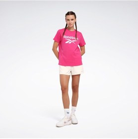 Resim Reebok New Id Reg Tee Kadın Pembe Tişört Pembe 
