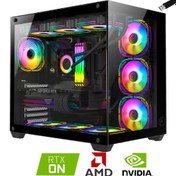 Resim GAMELİNE NX04 RYZEN 7 5700X 32GB DDR4 1TB SSD RTX3060 12GB OYUNCU MASAÜSTÜ BİLGİSAYARI 