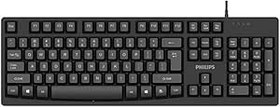 Resim Philips Spk6214 Siyah Usb Q Multimedia Klavye 