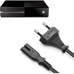 Resim Pop Konsol Xbox One Güç Kablosu Xbox One Uyumlu Güç Kablosu Power 2 Pin Kablo 