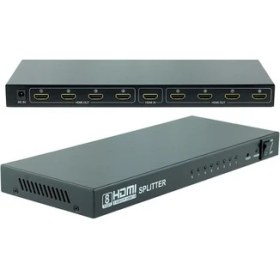 Resim Ata Elektronik 1 In 8 Out 8 Port Full HD 3D 4K - 1 Giriş 8 Çıkışlı HDMI Hd Çoğaltıcı Switch 