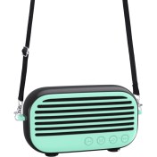 Resim New Rixing NR-3000M Taşınabilir Karaoke Kablosuz Bluetooth Hoparlör Yeşil (Yurt Dışından) 