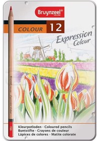 Resim Bruynzeel Expression Colour 12li Kuru Boya Kalem Seti Diğer 