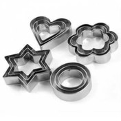 Resim sui home 12 Parça Metal Kurabiye Kalıbı 