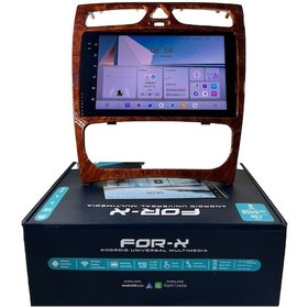 Resim Mercedes C Class 2002-2004 Forx 4-64 Profesyonel Oem Multimedia 9" 