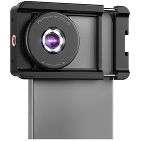 Resim Reedark Makro Lens Akıllı Telefon Uyumlu Led DolguIşıklı Dijital Mikroskop Lensi 