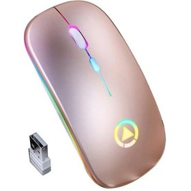 Resim Cbtx Yındıao A2 Şarj Edilebilir Sessiz 2.4G Kablosuz Oyuncu Mouse 