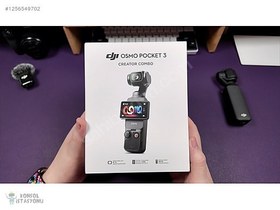 Resim Dji Osmo Pocket 3 Creator Combo Sıfır Kapalı Kutu 