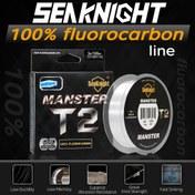 Resim SEAKNIGHT MANSTER T2 %100 Florokarbon İp, 100m/110Yd, 1.36-15.88KG - Süper Güçlü, Pürüzsüz Florokarbon Balıkçılık İçin, Düşük Esneklik, Düşük Hafıza, Üstün Aşınma Direnci, Harika Düğüm Gücü, Hızlı Düşme, Balıkçılık İpi|Pürüzsüz İp Dokusu|Düşük Hafızalı İp 
