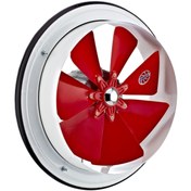 Resim AYAS Bta-250-4k-m 1500 D/d 220 230 Volt Monofaze Baca Tipi Aspiratör Fan 25 cm. 