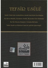 Resim Tefsir Usulü Sahih Tefsir Mukaddimesi / Ebu Muaz Seyfullah E... 